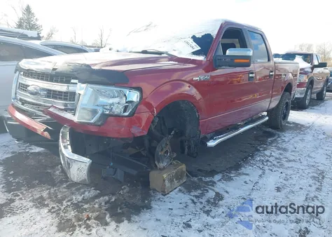 2014 Ford F-150 Xlt z USA, uszkodzony, nr VIN 1FTFW1EF6EKG14249